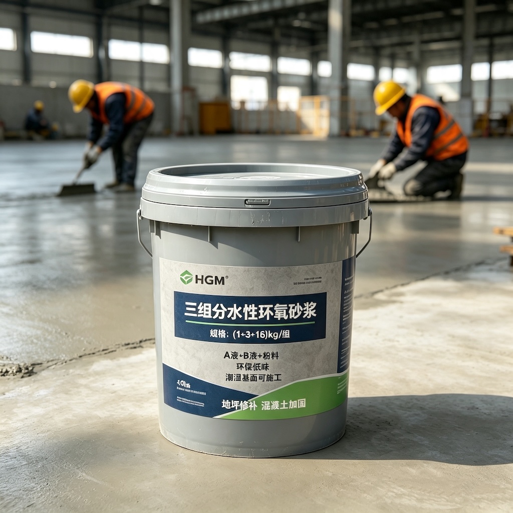 来安三组份水性环氧砂浆